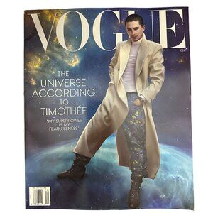 Vogue Magazine December 2025 The Universe According to Timothee Chalamet